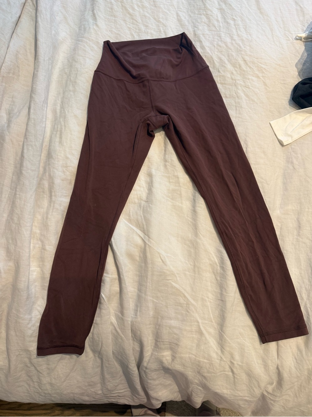 CRZ YOGA High-Rise Leggings in Deep Wine